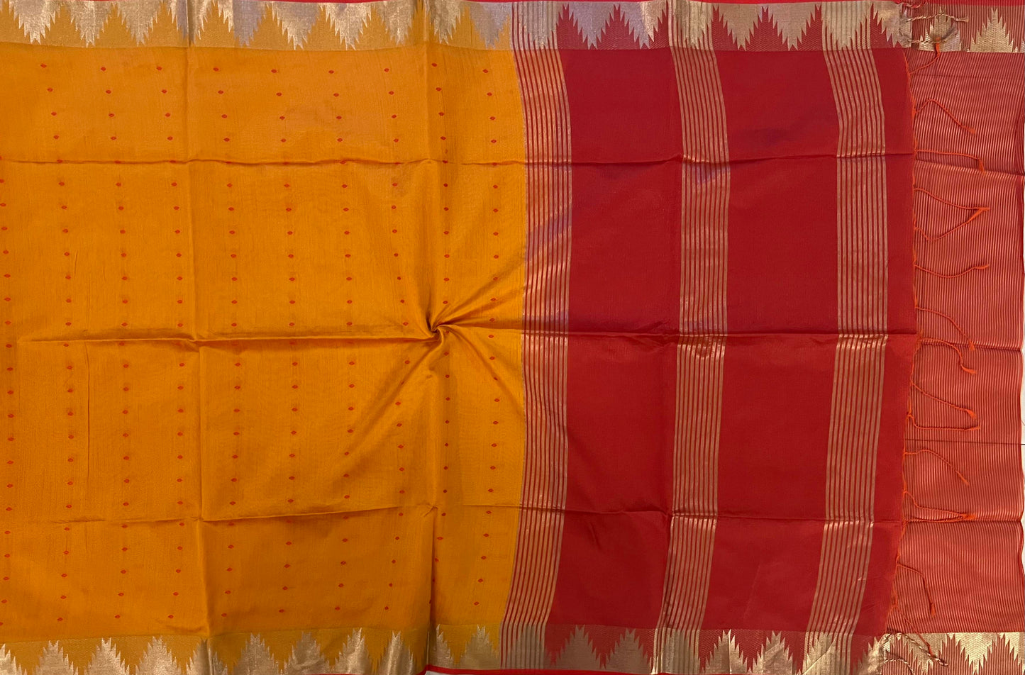 SEMI TUSSER SILK SAREE