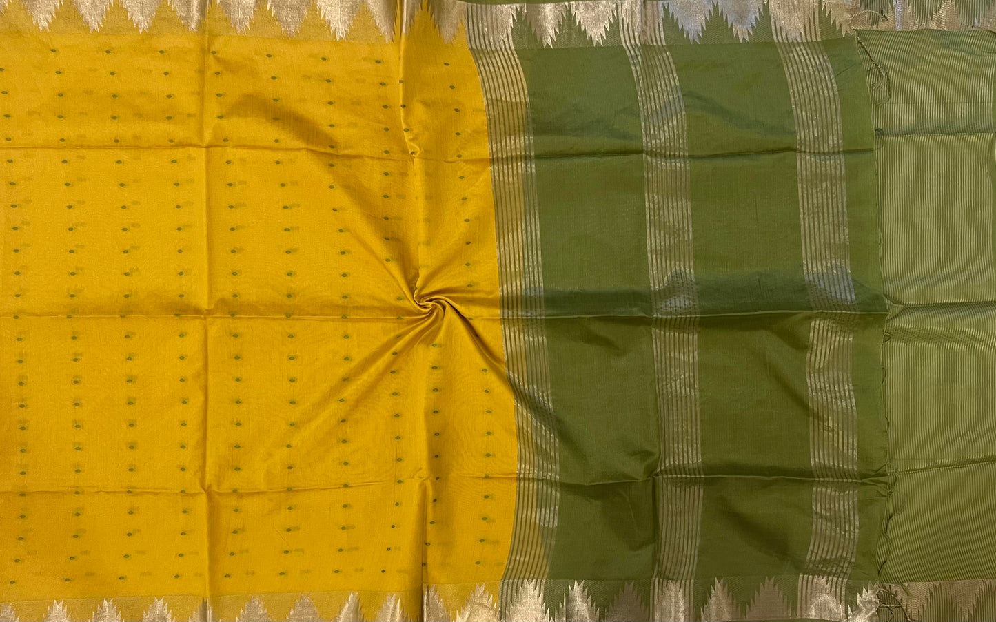 SEMI TUSSER SILK SAREE