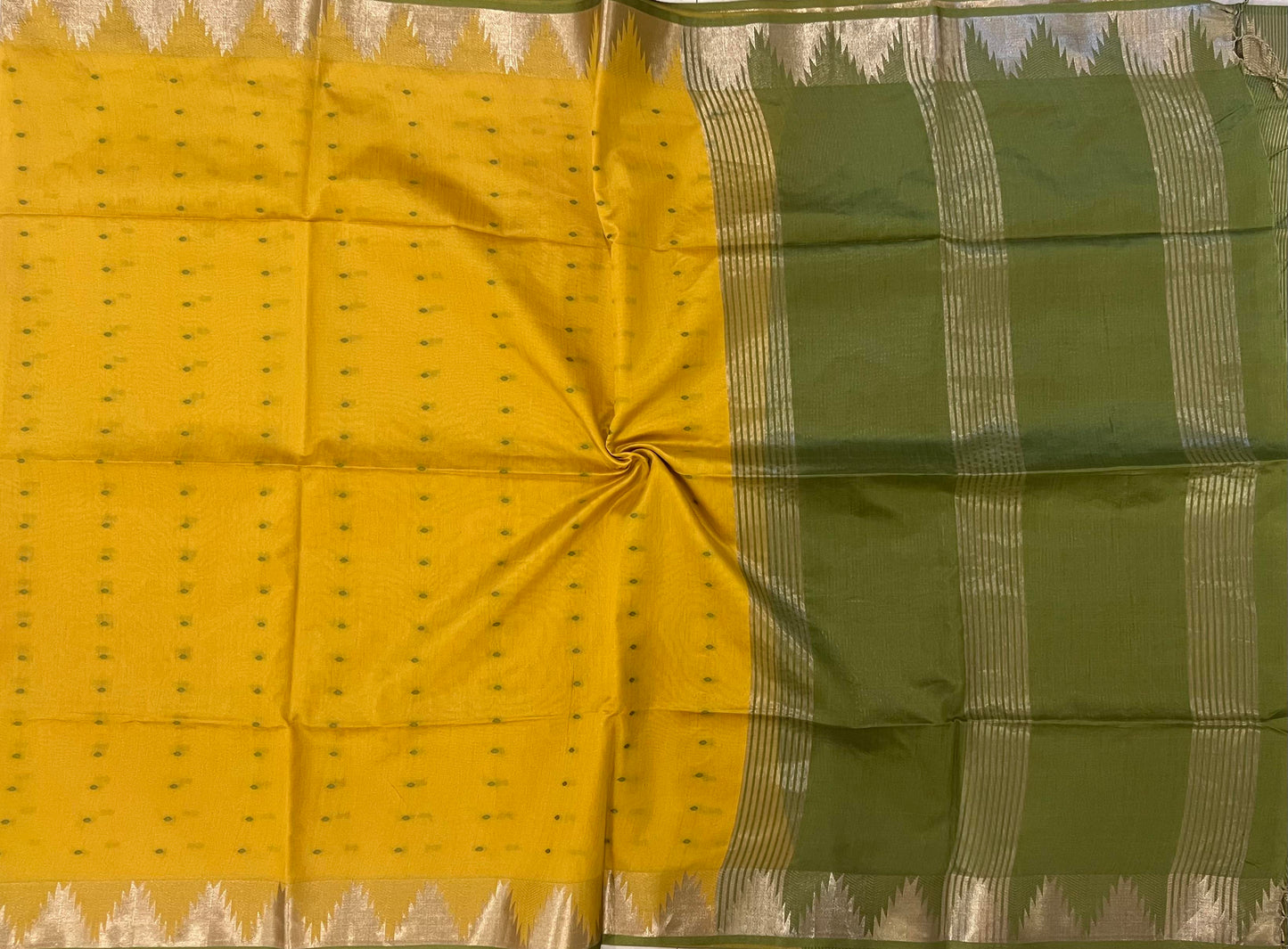 SEMI TUSSER SILK SAREE